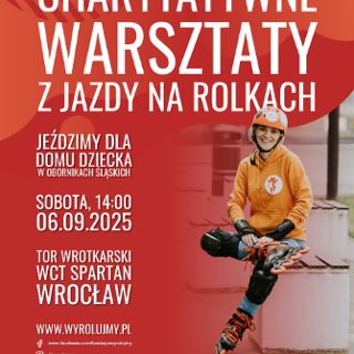 Zdjęcie wydarzenia Charytatywne warsztaty z jazdy na rolkach z Fundacją WyrolujMY