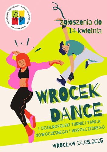 Zdjęcie wydarzenia I Ogólnopolski Turniej Tańca Nowoczesnego i Współczesnego WROCEK DANCE