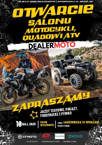 Zdjęcie wydarzenia Otwarcie salonu motocykli, quadów i ATV