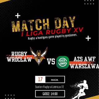 Zdjęcie wydarzenia Mecz I Ligii Rugby: KS Rugby Wrocław vs AZS AWF Warszawa