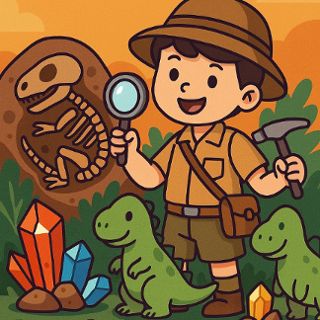 Zdjęcie wydarzenia Mały Geolog: na tropie dinozaurów i minerałów [warsztaty dla dzieci]