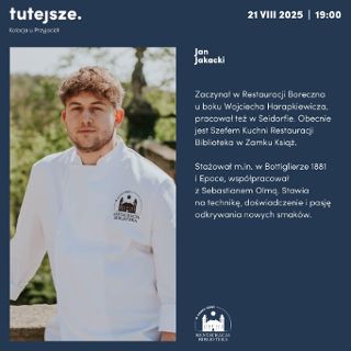 Zdjęcie wydarzenia Tutejsze – kolacja degustacyjna w Restauracji Gustaw