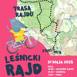 Zdjęcie wydarzenia Leśnicki Rajd Rowerowy