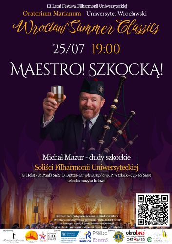 Zdjęcie wydarzenia Koncert „Maestro! Szkocką!”