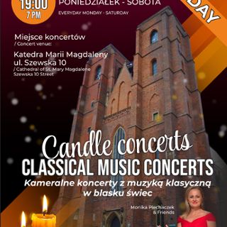 Zdjęcie wydarzenia Candle Concerts z muzyką klasyczną