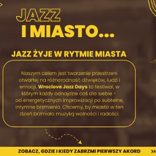 Zdjęcie wydarzenia Wroclove Jazz Days [Święto Wrocławia 2025]