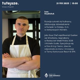 Zdjęcie wydarzenia Tutejsze – kolacja degustacyjna w Restauracji Gustaw