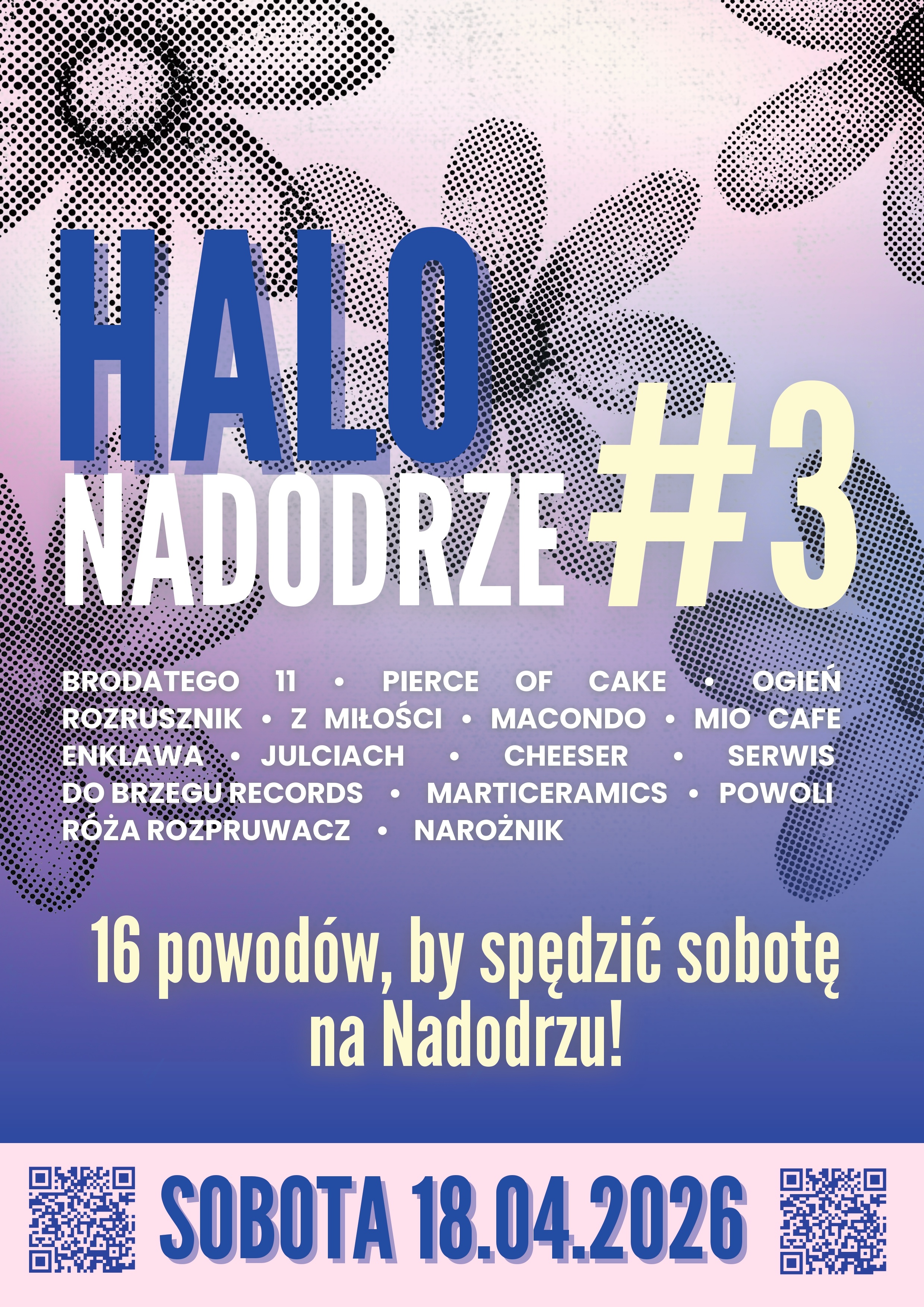 Halo Nadodrze - plakat wydarzenia