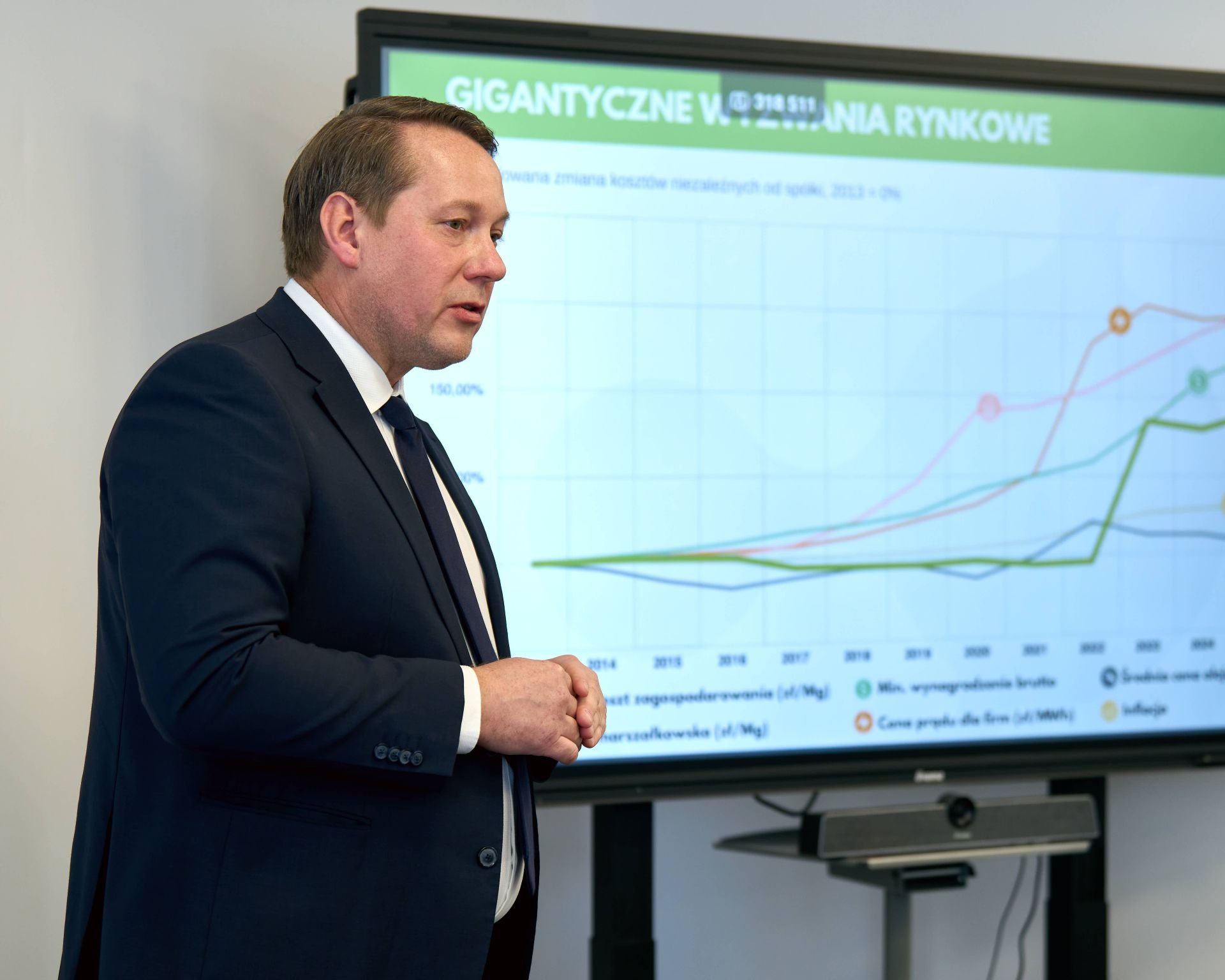 Michał Młyńczak, prezes spółki Ekosystem