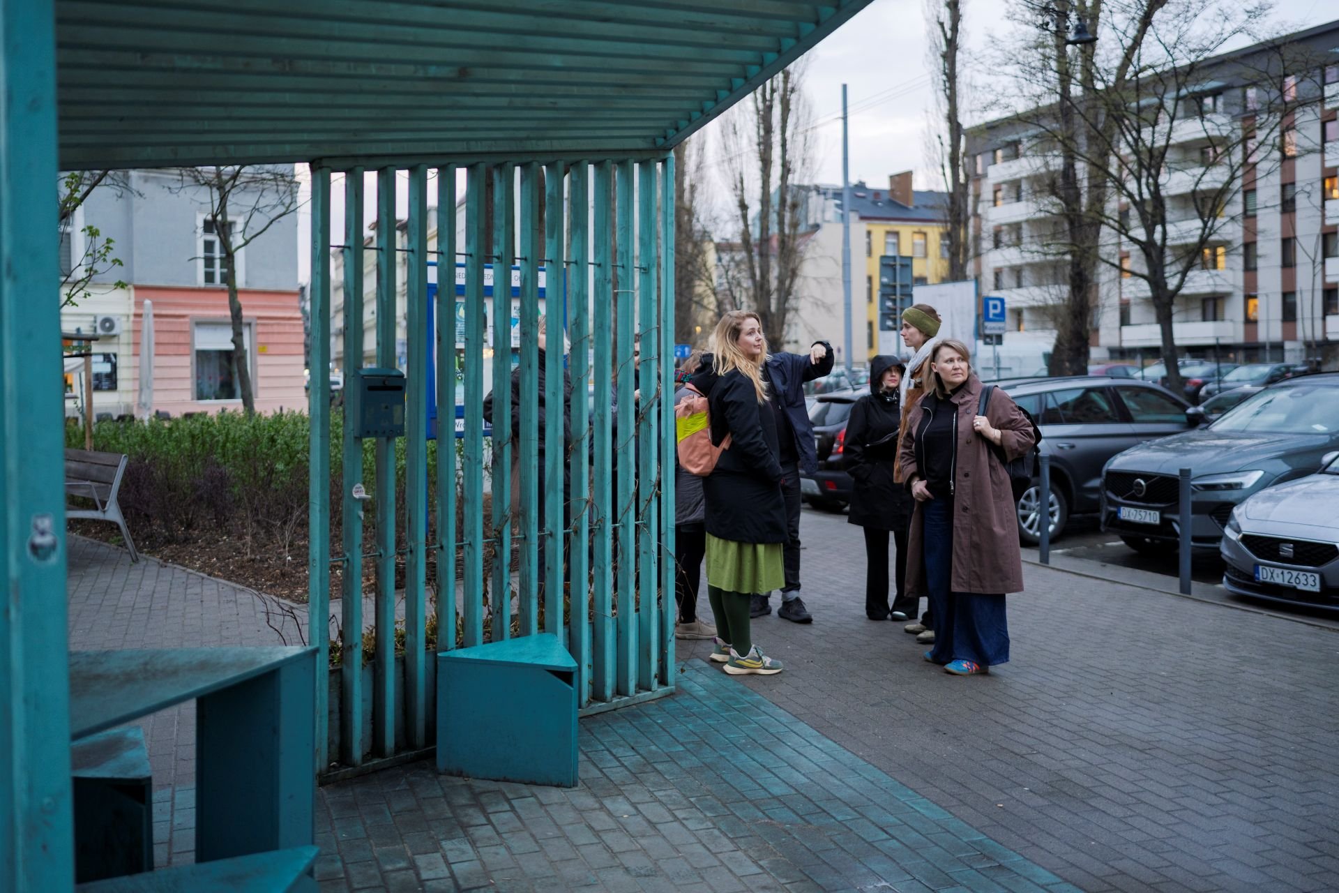 Przedstawiciele Fundacji Placemaking Europe z wizytą studyjną na Placu Trójkątnym
