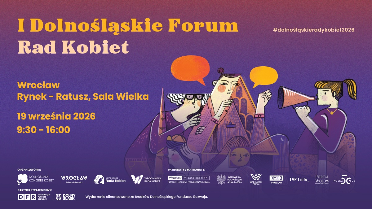 I Dolnośląskie Forum Rad Kobiet – plakat
