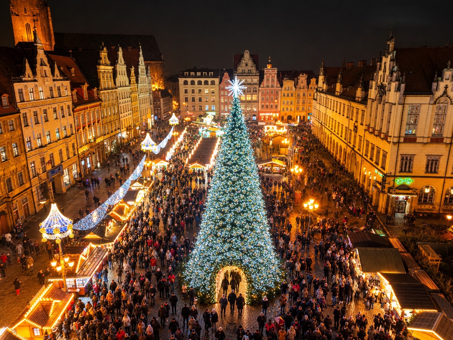 Tak może wyglądać wrocławska choinka, która stanie na Rynku pod koniec listopada 2026 roku