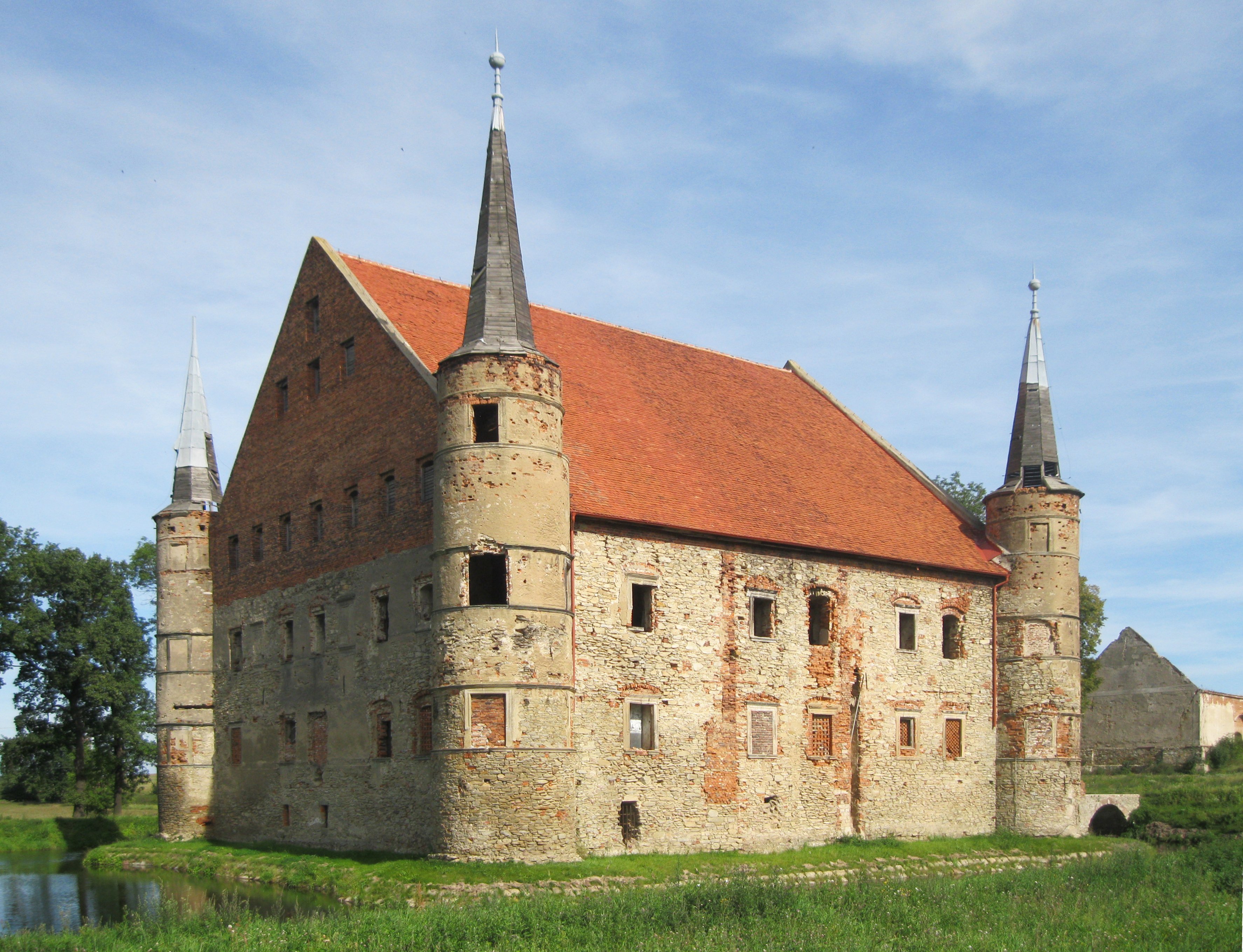Zamek w Piotrowicach Świdnickich