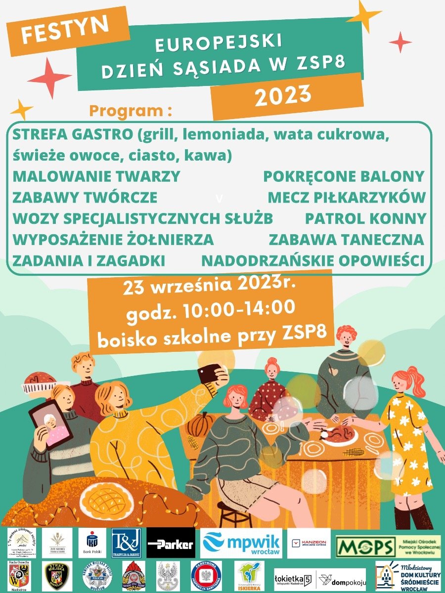 Plakat festynu