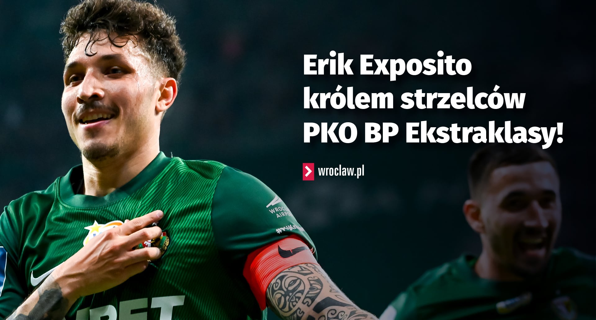 Erik Exposito najskuteczniejszym strzelcem Ekstraklasy.