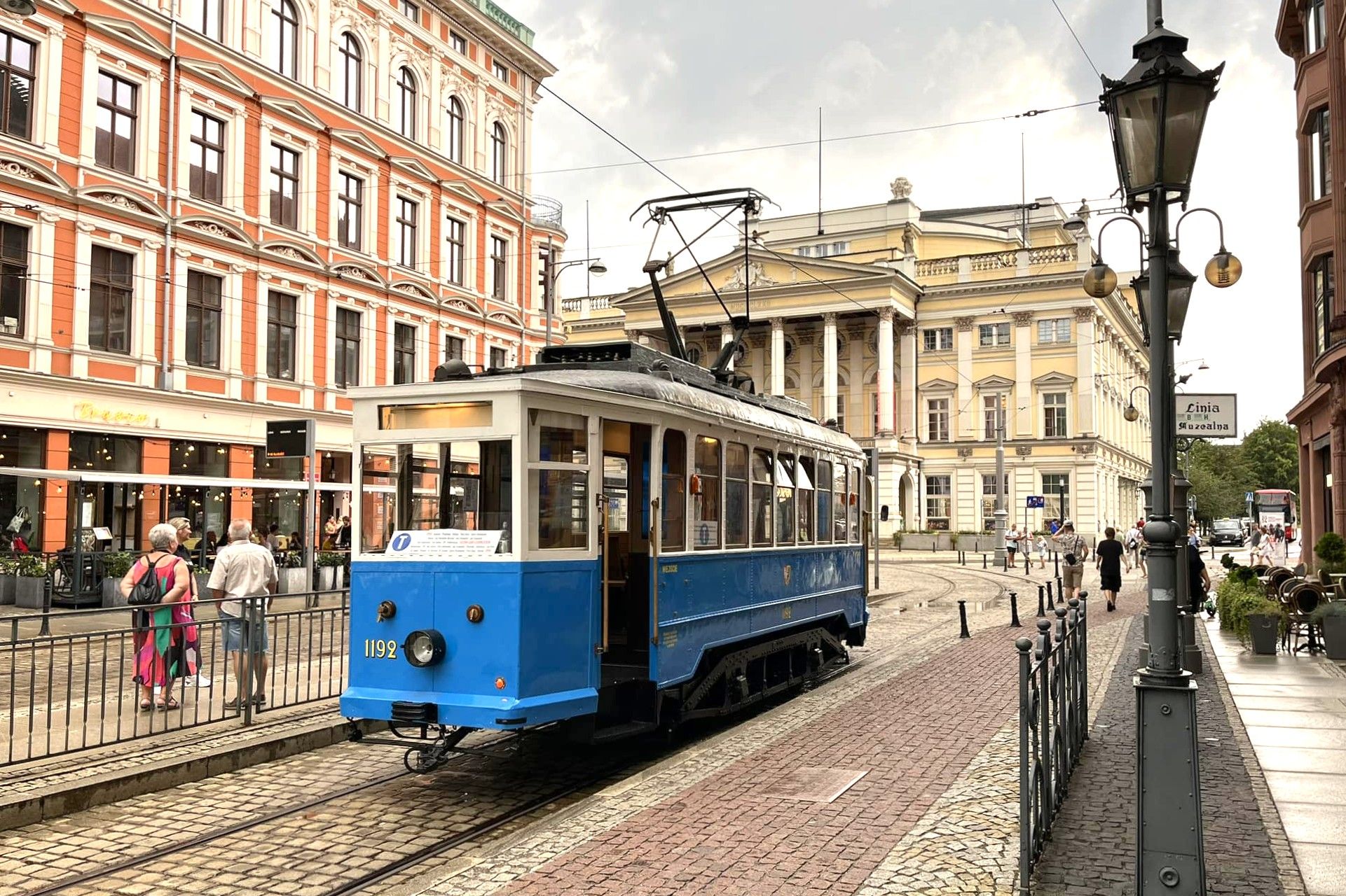 Tramwaj Linke-Hofmann Standard. Egzemplarz na zdjęciu należy do Klubu Sympatyków Transportu Miejskiego