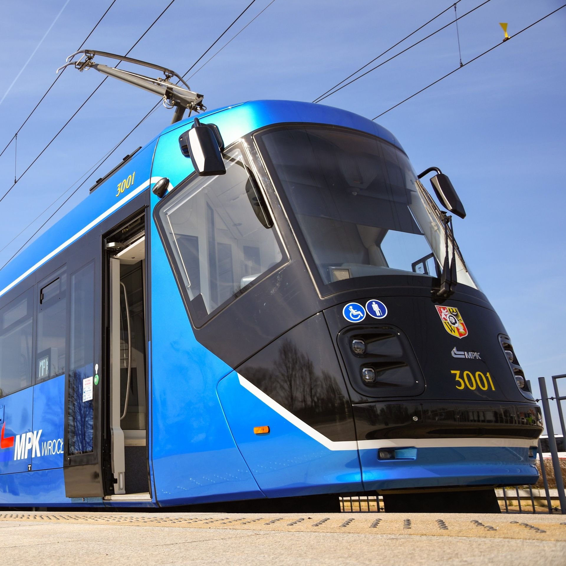 Pierwsza zmodernizowana w 2021 roku Skoda 16T (zdjęcie z kwietnia 2021 roku)