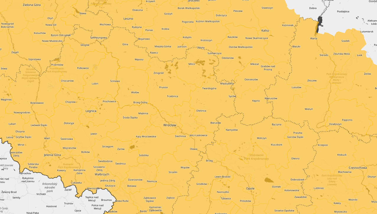 <p>Zagrożenia oblodzeniem 1. stopnia wydane dla naszego miasta i wojew&oacute;dztwa 17 lutego, obowiązują do 19 lutego rano</p>
