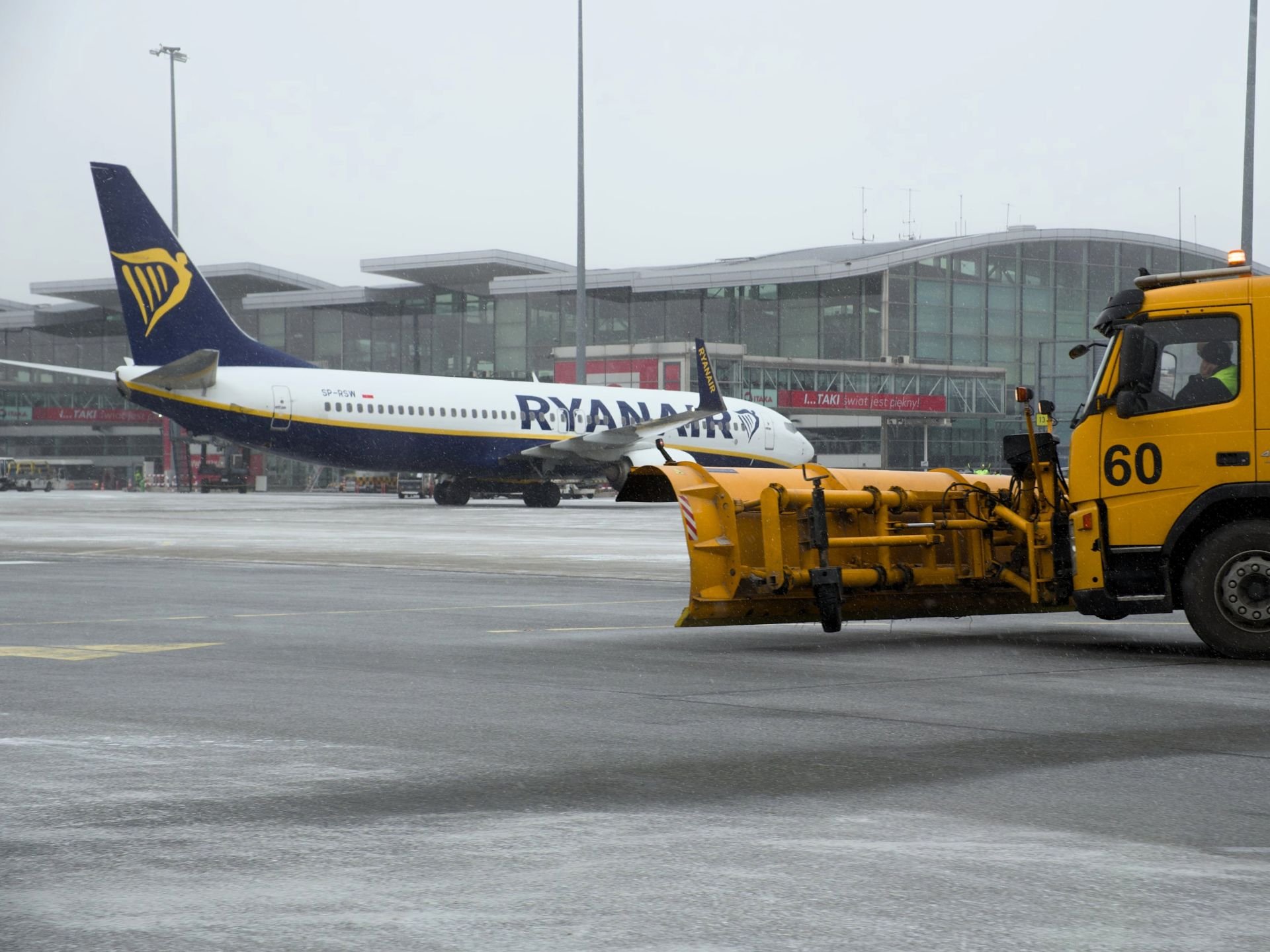 Warunki pogodowe w lutym nie przeszkodziły wrocławskiemu lotnisku w pobiciu rekordu