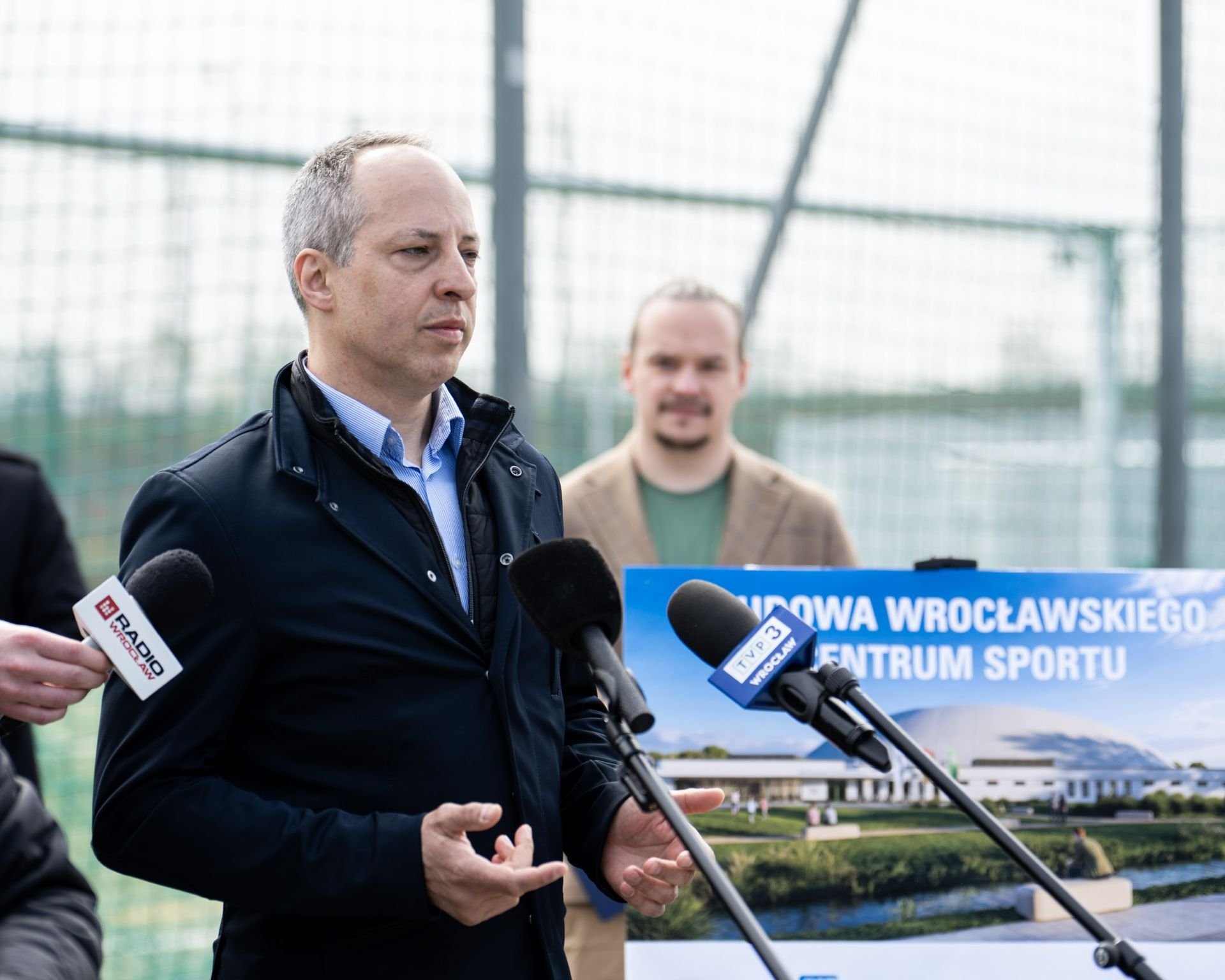 Powiększ obraz: Przemysław Gałecki, wiceprezes MPWiK Wrocław