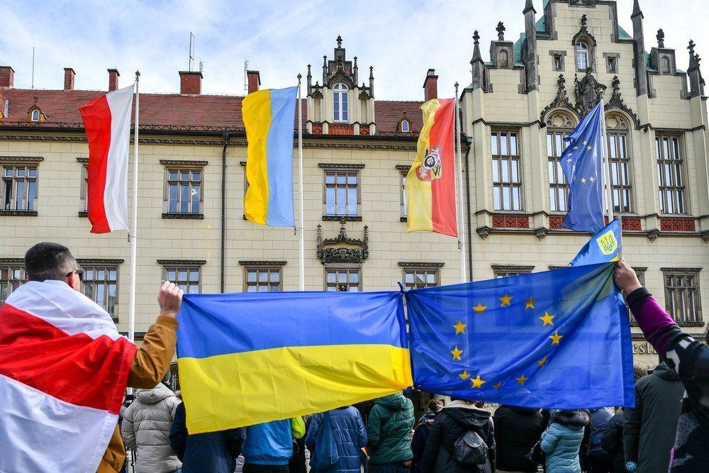 Powiększ obraz: Wrocław wspiera Ukrainę (zdjęcie ilustracyjne)