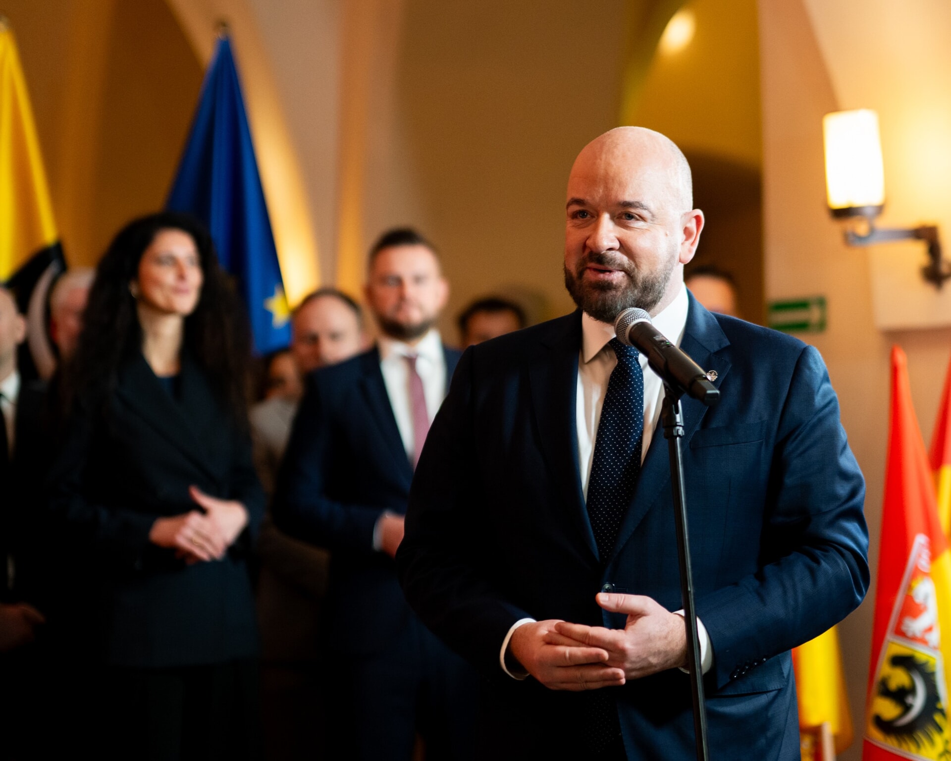 Powiększ obraz: Prezydent Wrocławia Jacek Sutryk