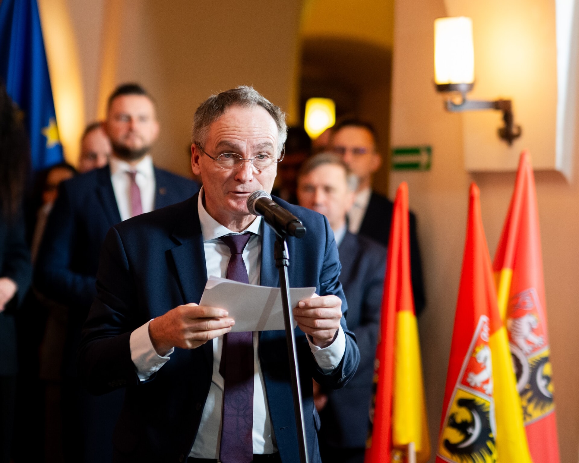 Powiększ obraz: Martin Kremer, konsul generalny Republiki Federalnej Niemiec we Wrocławiu