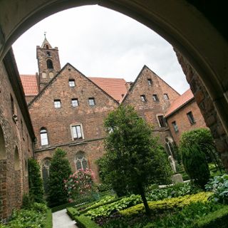 Monastery garden of the Museum of Architecture