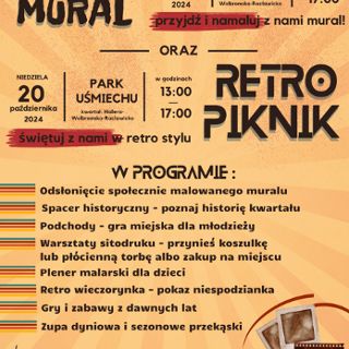 Zdjęcie wydarzenia Akcja Mural & Retro Piknik