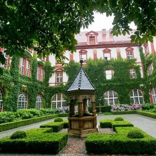 Monastery garden Ossolineum