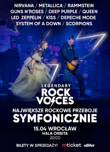 Zdjęcie wydarzenia Trasa Rock Symphony: Legendary Rock Voices