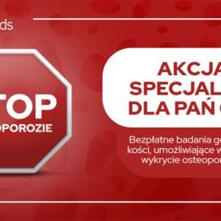 Zdjęcie wydarzenia Stop osteoporozie – bezpłatne badania gęstości kości dla kobiet po 60. roku życia