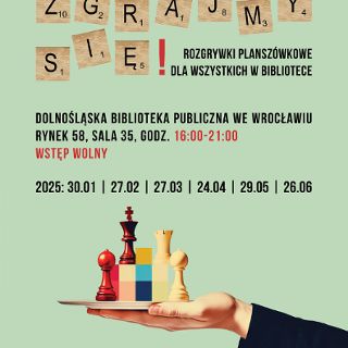 Zdjęcie wydarzenia Zgrajmy Się! Rozgrywki planszówkowe dla wszystkich w bibliotece