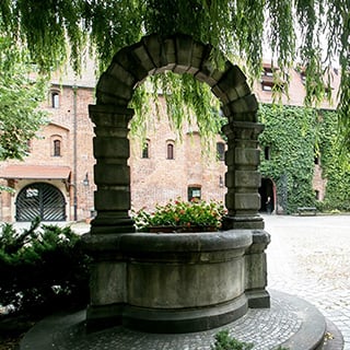 The courtyard of the City Arsenal