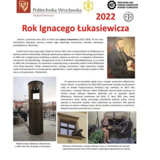 Zdjęcie wydarzenia Wystawa z okazji Roku Ignacego Łukasiewicza