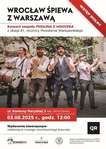 Zdjęcie wydarzenia Koncert z okazji 81. rocznicy wybuchu Powstania Warszawskiego
