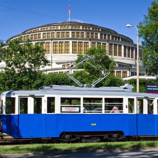 Antique trams