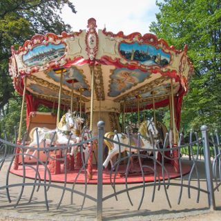 Carousel in the Old Town Garden