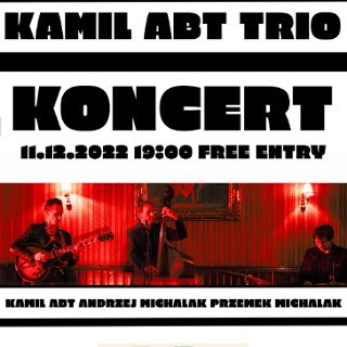 Zdjęcie wydarzenia Kamil Abt Trio - Koncert jazzowy