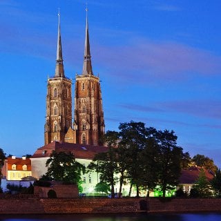 Die Kathedrale von Wrocław