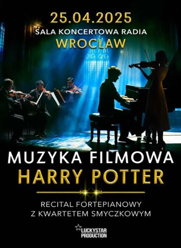Zdjęcie wydarzenia Muzyka Harry Potter: Recital fortepianowy z kwartetem smyczkowym