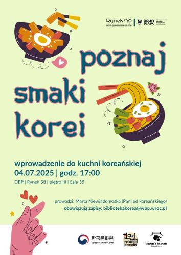 Zdjęcie wydarzenia Poznaj smaki Korei – wprowadzenie do kuchni koreańskiej [wykład]