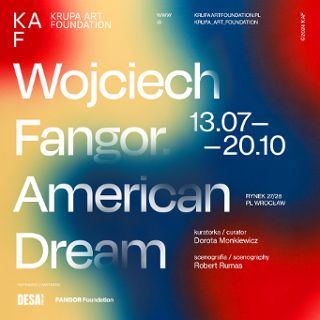 Zdjęcie wydarzenia Wojciech Fangor. American Dream [WYSTAWA]