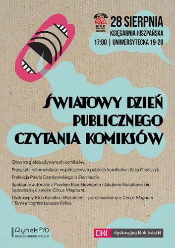 Zdjęcie wydarzenia Światowy Dzień Publicznego Czytania Komiksów