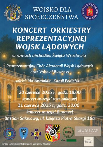 Zdjęcie wydarzenia Koncerty „Wojsko dla społeczeństwa” [Święto Wrocławia 2025]