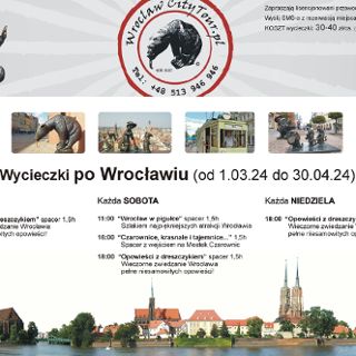 Zdjęcie wydarzenia „Tajemnice, krasnale i czarownice", spacer po Wrocławiu