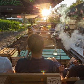 Forma Płynna Beach Bar Plaża miejska Wybrzeże Wyspiańskiego