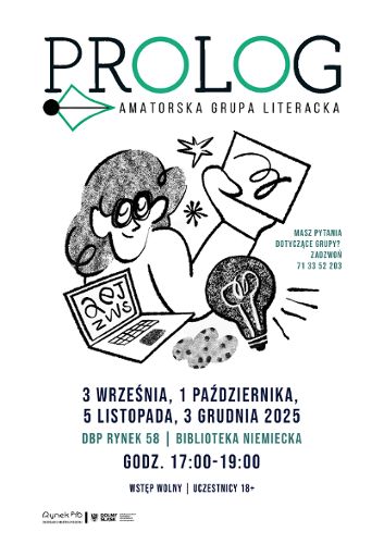 Zdjęcie wydarzenia Prolog – Amatorska Grupa Literacka