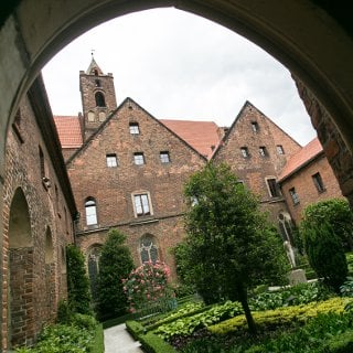 Monastery garden of the Museum of Architecture