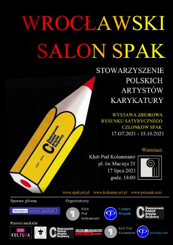 Zdjęcie wydarzenia Wrocławski salon SPAK – wystawa rysunków satyrycznych